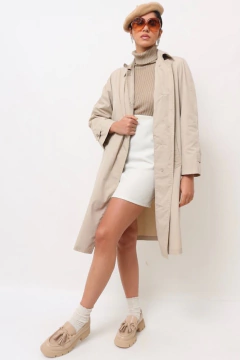 Trench coat bege london classico - Capichó Brechó