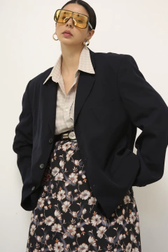 Imagem do Blazer azul marinho classico PIERRE CARDIN
