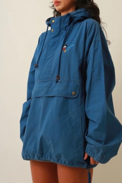 Parka Mickey Dysnei original capuz xadrez - Capichó Brechó