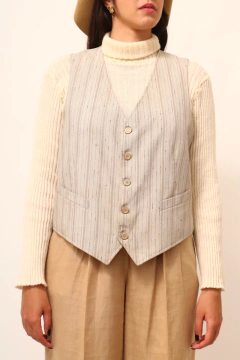 Conjunto colete + blazer Jane vintage