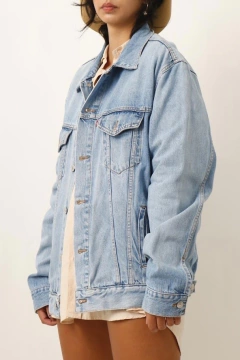 Jaqueta jeans Lee vintage classica azul - comprar online