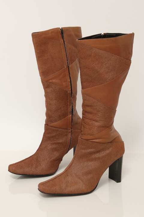 Bota marrom FERUCCI couro 38