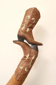 Bota western marrom clássica 39 - comprar online