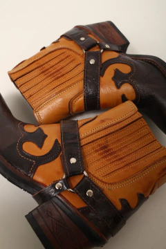 Bota western bicolor classica 37 na internet