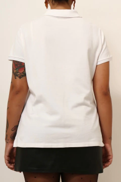 Polo lacoste branca classica original - Capichó Brechó