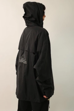 Jaqueta ADIDAS preta corta vento - comprar online