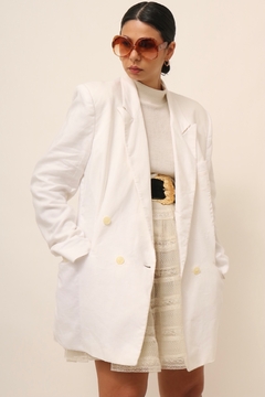 Imagem do Blazer GUCCI estilo linho branco