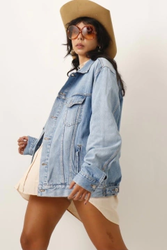 Jaqueta jeans Lee vintage classica azul