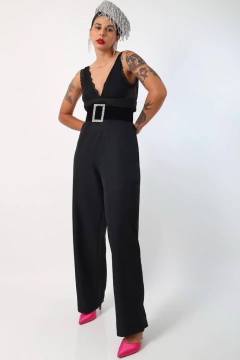 calça pantalona cintura mega alta preta