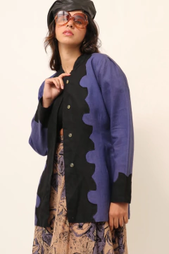 Blazer roxo com preto vintage 90´s na internet