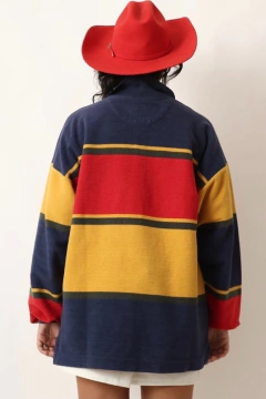 Imagem do Blusa esportiva ampla bicolor
