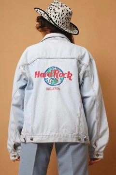 jaqueta jeans HARD ROCK replica vintage - comprar online