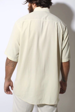 Imagem do Camisa viscose verde água veste GG