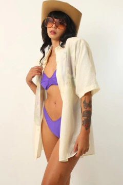 Imagem do Conjunto top + calcinha asa delta biquini vintage