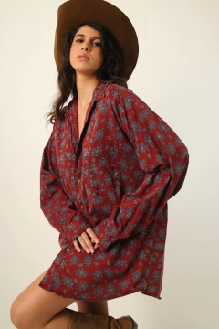 camisa estampada LEE vintage 90’s