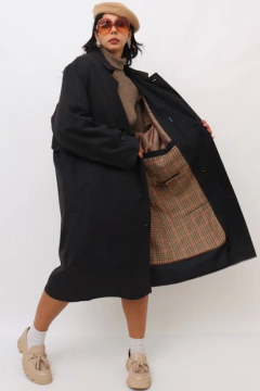 TRENC COAT RALPH LAUREN FORRO XADREZ LÃ na internet