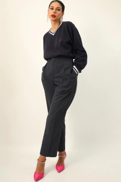 Blusa POLO RALPH LAUREN marinho vintage - loja online