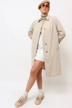 Imagem do Trench coat bege london classico