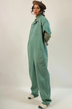 Macacao verde mint amplo
