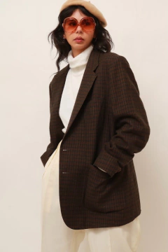 Blazer xadrez pierre cardin forrado - loja online