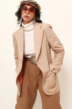 Blazer Dior linho bege vintage 34 na internet