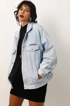Jaqueta jeans grossa replica Hard Rock - comprar online