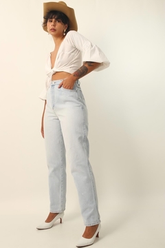 calça jeans cintura mega alta LEE