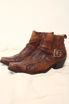 Bota western marrom rei do gado 39 na internet