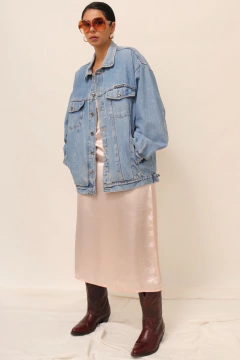 Jaqueta jeans PUBLIC HOUSE classica vintage - comprar online
