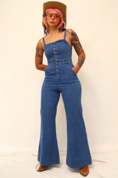 Macacão flare jeans CEA - loja online