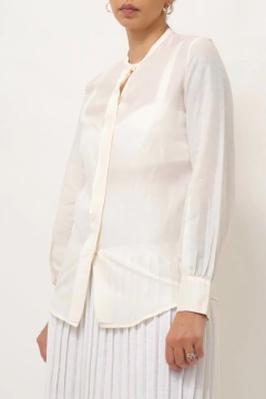 camisa seda YSL original vintage - Capichó Brechó