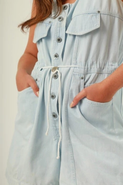 macaquinho jeans vintage 70`s na internet