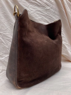 Bolsa GUCCI BAMBOO couro marrom - comprar online