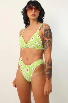 Imagem do Conjunto biquini top + calcinha Margarida NOVO