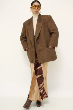 Blazer marrom LUIGI BERTOLLI classico na internet