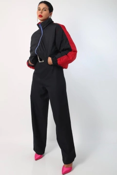 Imagem do Jaqueta Puff dupla face nylon cropped