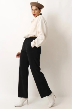 camisa linho ampla cru vintage - loja online