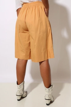 bermudao cintura mega alta bolso na internet