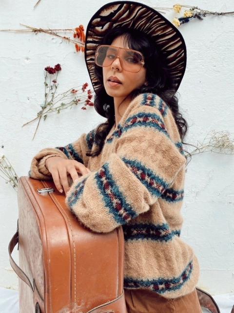 pulôver POLO RALPH LAUREN camelo