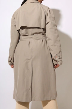 trench coat longo vintage castiel na internet