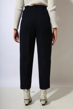 calça alfaiataria RALPH LAUREN cintura mega alta na internet