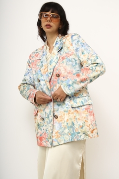 Imagem do Blazer vintage flores france