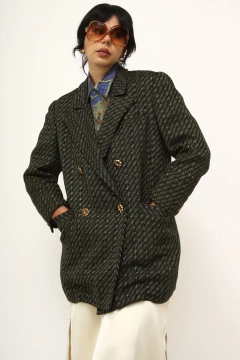 Blazer verde vintage forrado det dourado - comprar online