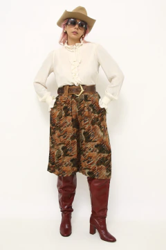 Bermudão malha estampa western - comprar online