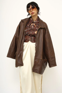 Imagem do Maxi jaqueta couro Juliana MACUIR