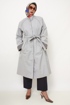 Trench Coat clássico azul J. Gallery - comprar online
