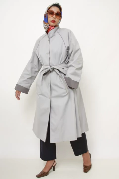 Trench Coat clássico azul J. Gallery - loja online
