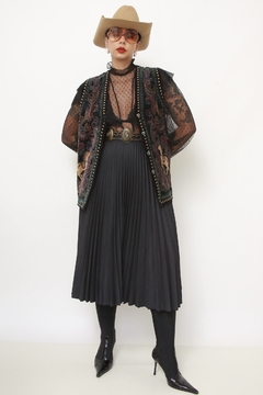 Imagem do Colete veludo cavalo Boho western