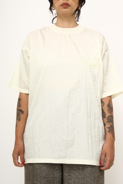 Camiseta levinha poliamida vintage - loja online