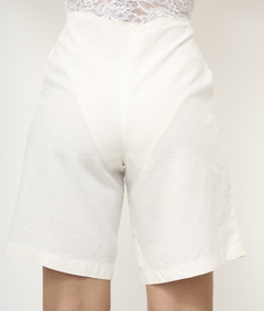 Shorts 100% linho vintage